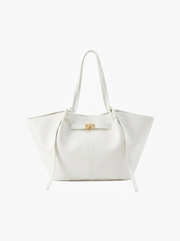 Joëlle Structured Vegan Leather Shopper Bag