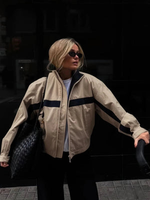 Amanda | Women's Vintage Bomber Jacket
