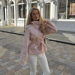 Amy | Women's Belted Trench Jacket