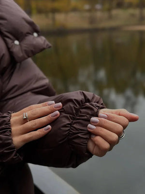Janine | Women's Oversized Quilted Hooded Puffer Jacket