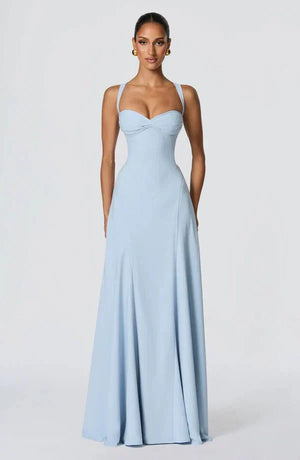 Margot Sweetheart Neckline Maxi Dress
