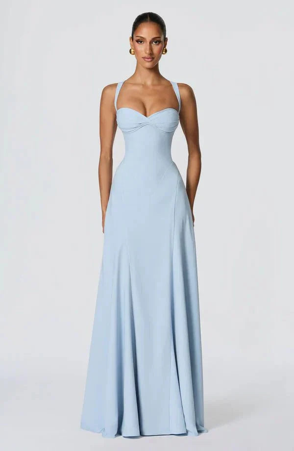 Margot Sweetheart Neckline Maxi Dress