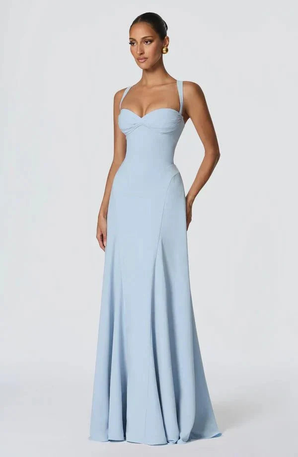Margot Sweetheart Neckline Maxi Dress
