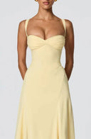 Margot Sweetheart Neckline Maxi Dress