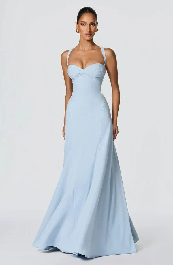 Margot Sweetheart Neckline Maxi Dress