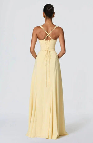 Margot Sweetheart Neckline Maxi Dress