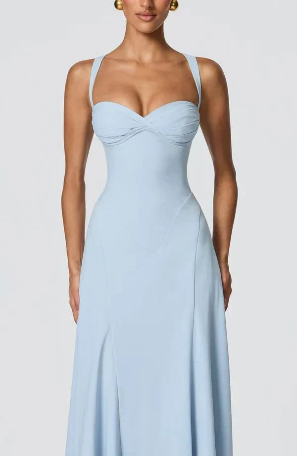 Margot Sweetheart Neckline Maxi Dress