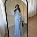 Delphine Tiered Bell Sleeve Maxi Dress