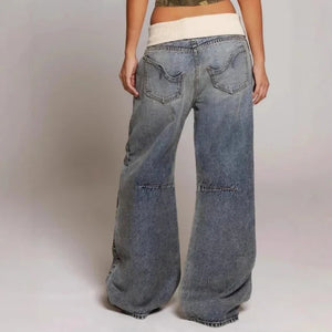 Simone Wide Leg Baggy Jeans