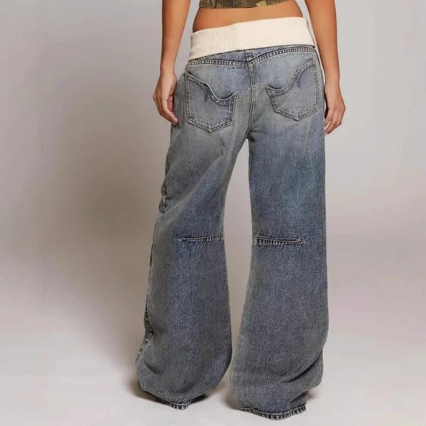 Simone Wide Leg Baggy Jeans